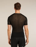 Men’s Merino Blend 75 Cool-Lite™ Featherlight™ Short Sleeve T-Shirt Black - 2