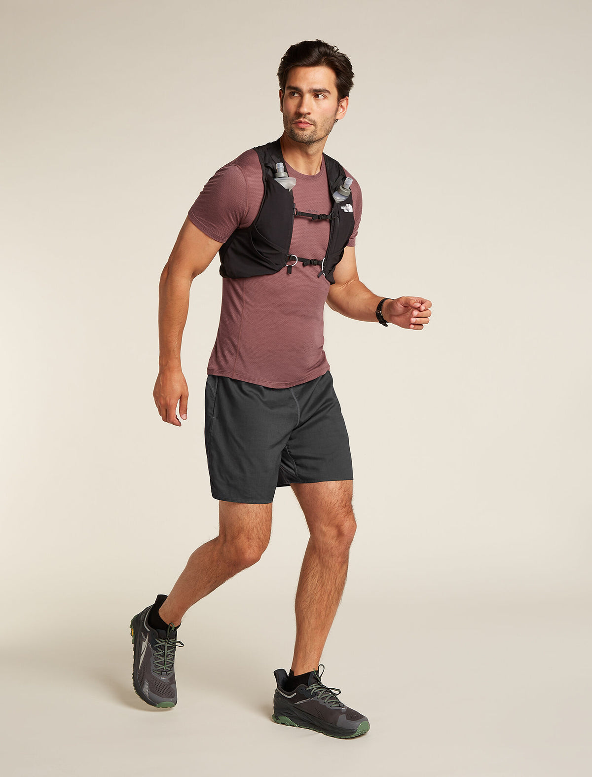 Men’s Merino Blend 75 Cool-Lite™ Featherlight™ Short Sleeve T-Shirt Carob - 1