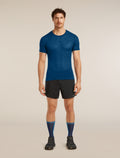 Men's Merino Blend 75 Cool-Lite™ Featherlight™ Short Sleeve Crewe Atlantis - 3