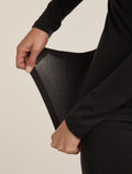 Women’s Merino Blend 260 ZoneKnit™ Seamless Long Sleeve Crew Thermal Top Black - 9