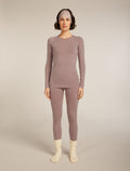 Women’s Merino Blend 260 ZoneKnit™ Seamless Long Sleeve Crew Thermal Top Summit - 10