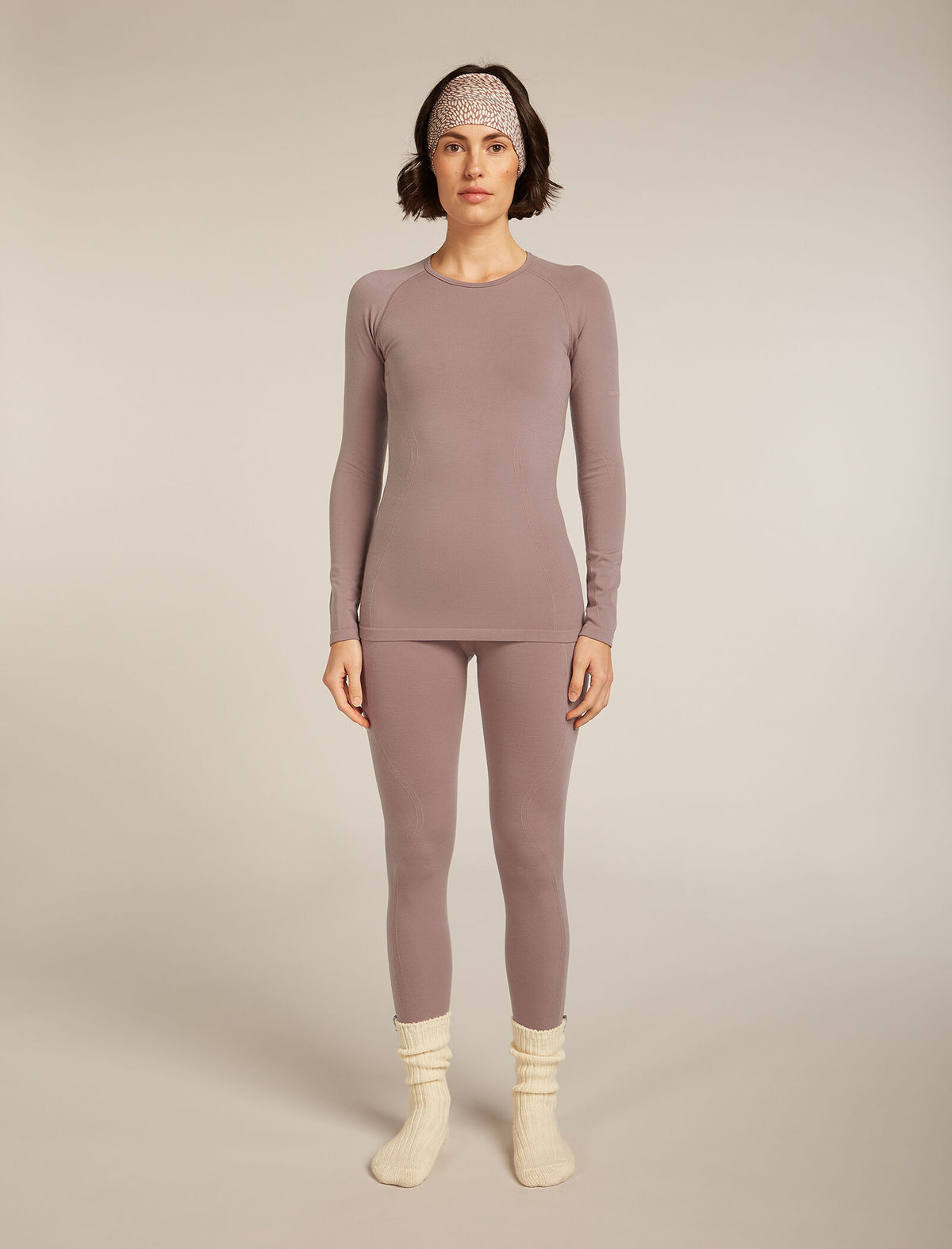 Women’s Merino Blend 260 ZoneKnit™ Seamless Long Sleeve Crew Thermal Top Summit - 10