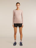 Women’s Merino Blend 260 Zoneknit™ Seamless Long Sleeve Crewe Pink quartz - 3