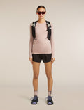 Women’s Merino Blend 260 Zoneknit™ Seamless Long Sleeve Crewe Pink quartz - 4