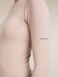 Women’s Merino Blend 260 Zoneknit™ Seamless Long Sleeve Crewe Pink quartz - 5