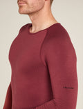 Men’s Merino Blend 260 ZoneKnit™ Seamless  Long Sleeve Crew Thermal Top Port - 7