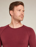 Men’s Merino Blend 260 ZoneKnit™ Seamless  Long Sleeve Crew Thermal Top Port - 9
