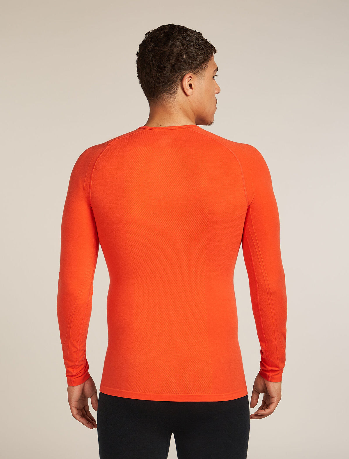Men’s Merino Blend 260 ZoneKnit™ Seamless  Long Sleeve Crew Thermal Top Fervid - 2