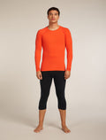 Men’s Merino Blend 260 ZoneKnit™ Seamless  Long Sleeve Crew Thermal Top Fervid - 3