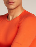 Men’s Merino Blend 260 ZoneKnit™ Seamless  Long Sleeve Crew Thermal Top Fervid - 6