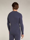 Men’s Merino Blend 260 ZoneKnit™ Seamless  Long Sleeve Crew Thermal Top Graphite - 3