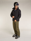 Men’s Merino Blend 260 ZoneKnit™ Seamless  Long Sleeve Crew Thermal Top Graphite - 5