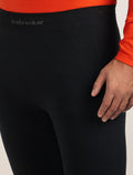 Men’s Merino Blend 260 ZoneKnit™ Seamless 18" 3/4 Tights Black - 5
