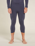 Men’s Merino Blend 260 ZoneKnit™ Seamless 18" 3/4 Tights Graphite - 1
