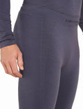 Men’s Merino Blend 260 ZoneKnit™ Seamless 18" 3/4 Tights Graphite - 6