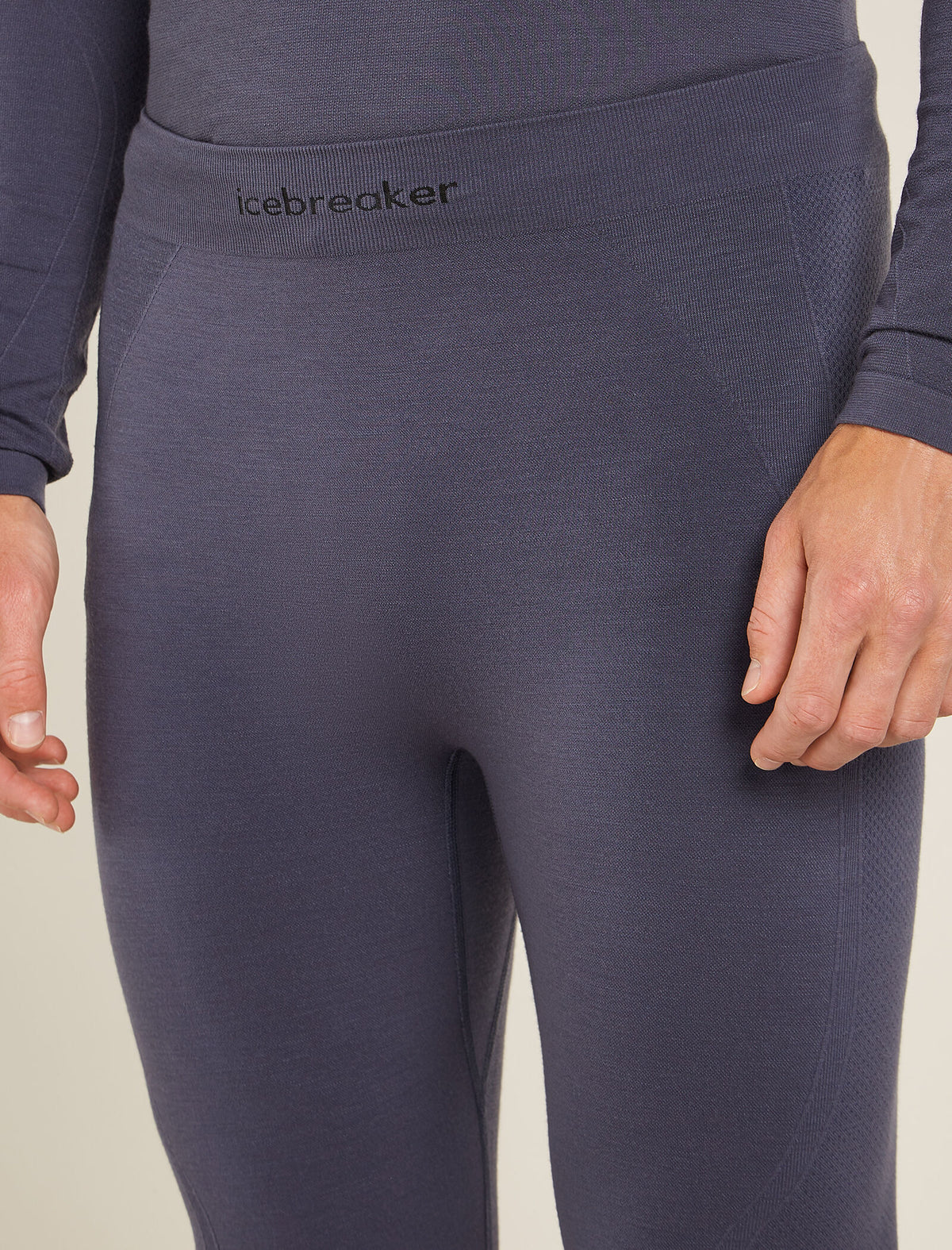 Men’s Merino Blend 260 ZoneKnit™ Seamless 18" 3/4 Tights Graphite - 6
