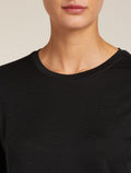 150 MerinoFine™ Ace Long Sleeve T-Shirt Black - 6
