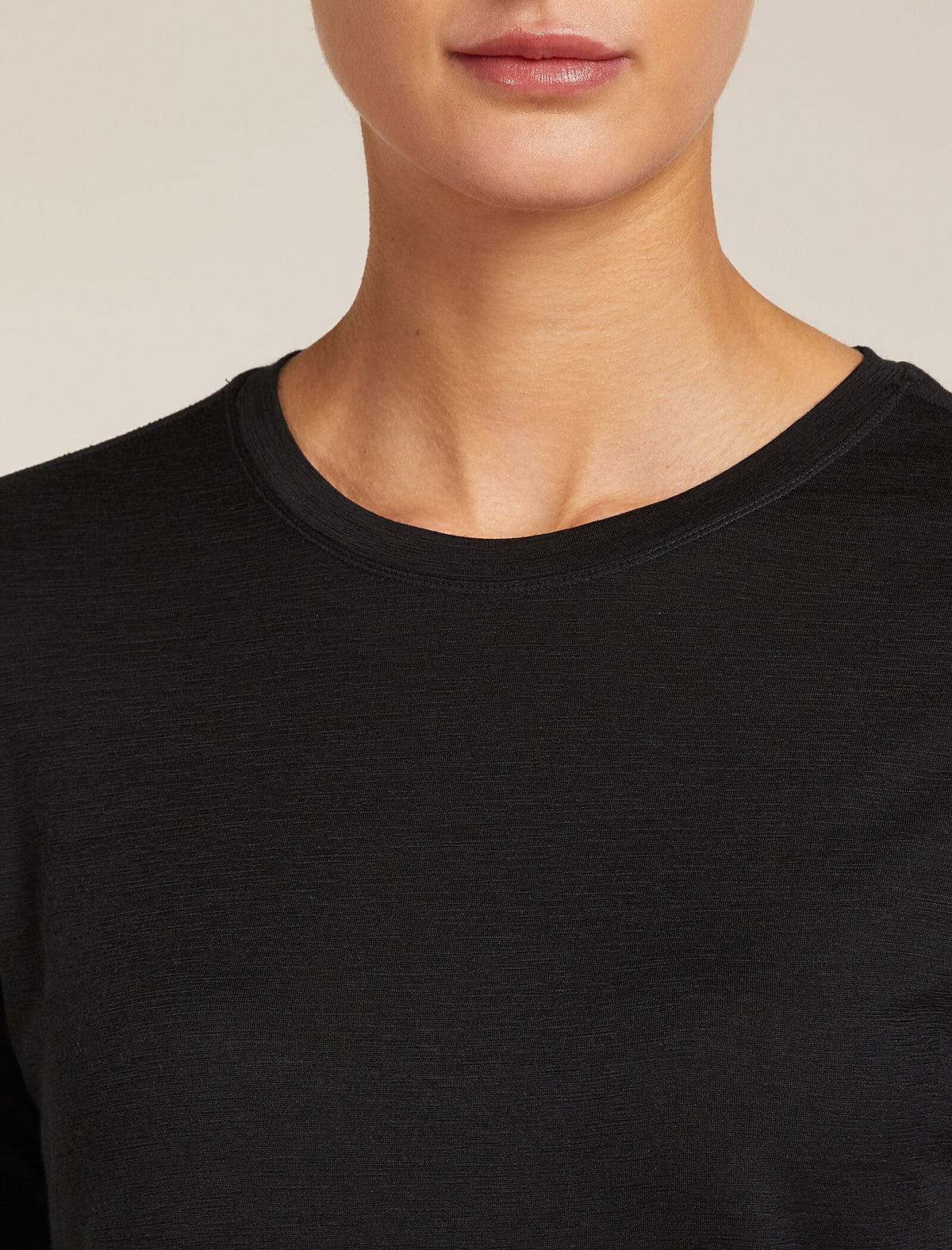150 MerinoFine™ Ace Long Sleeve T-Shirt Black - 6