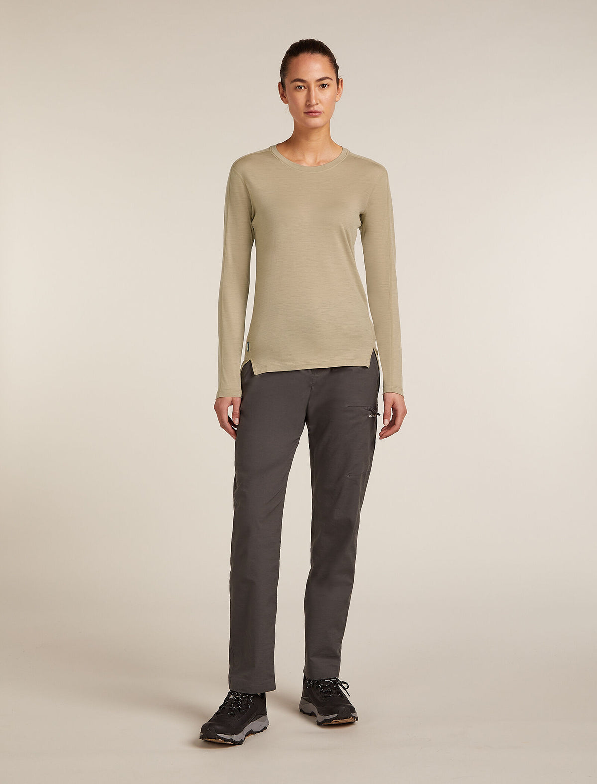 150 MerinoFine™ Ace Long Sleeve T-Shirt Flagstone - 3
