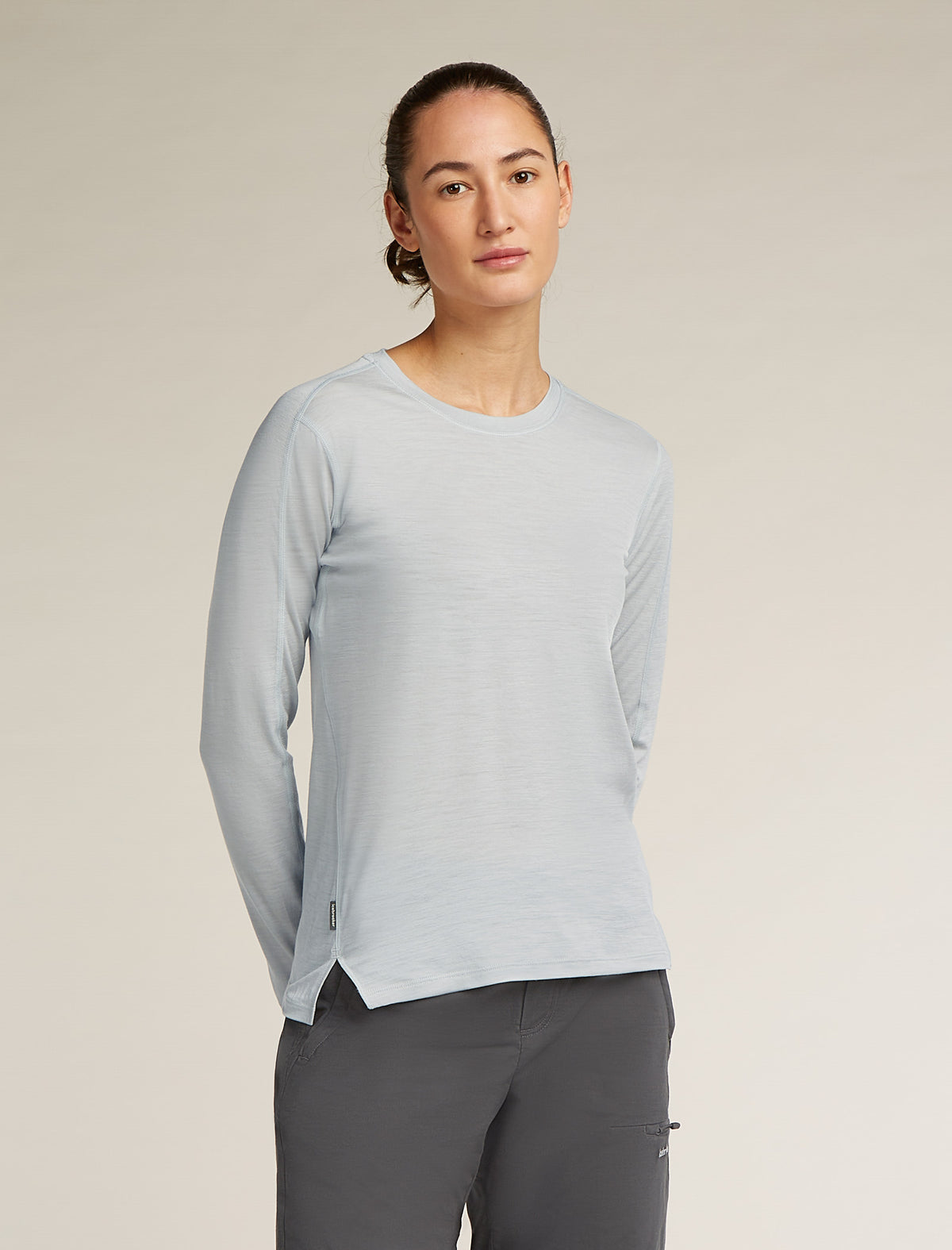 Women’s 150 MerinoFine™ Ace long sleeve T-Shirt ETHER Ether - 1
