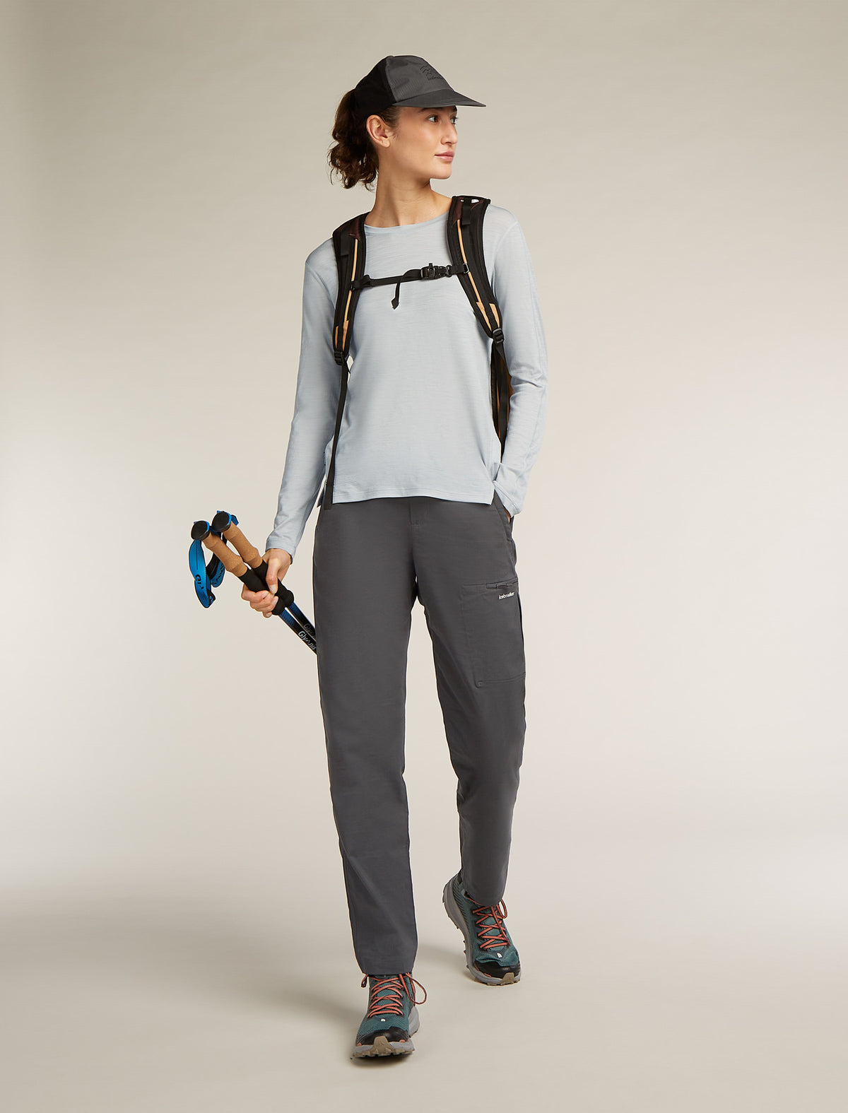 Women’s 150 MerinoFine™ Ace long sleeve T-Shirt ETHER Ether - 5