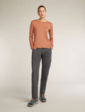 Women’s 150 MerinoFine™ Ace long sleeve T-Shirt CEDAR WOOD Cedar Wood - 3