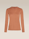 Women’s 150 MerinoFine™ Ace long sleeve T-Shirt CEDAR WOOD Cedar Wood - 5