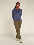 Women’s Merino 150 Ace Long Sleeve T-Shirt Graphite - 3