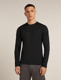 150 MerinoFine™ Ace Long Sleeve T-Shirt Black - 1