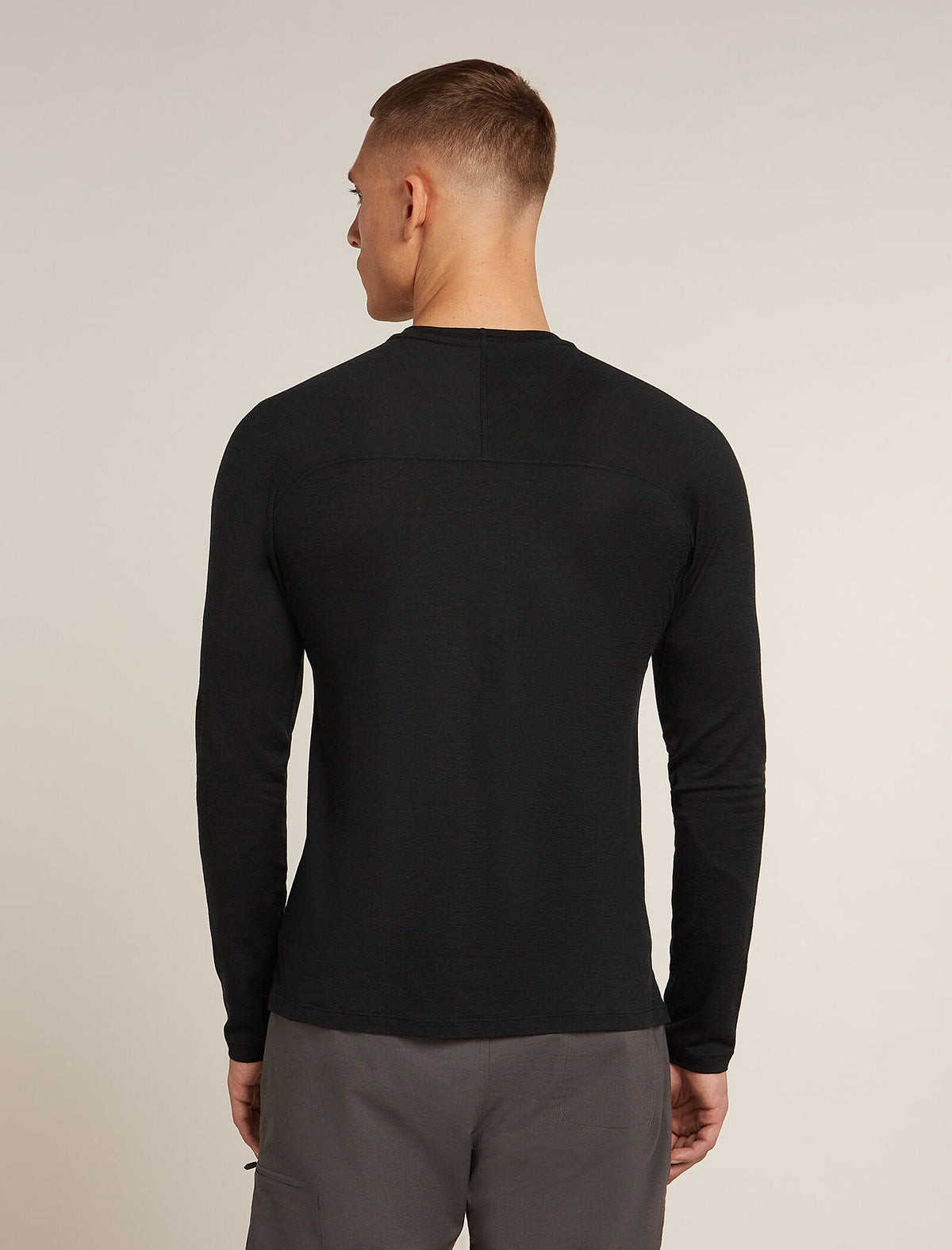 150 MerinoFine™ Ace Long Sleeve T-Shirt Black - 2
