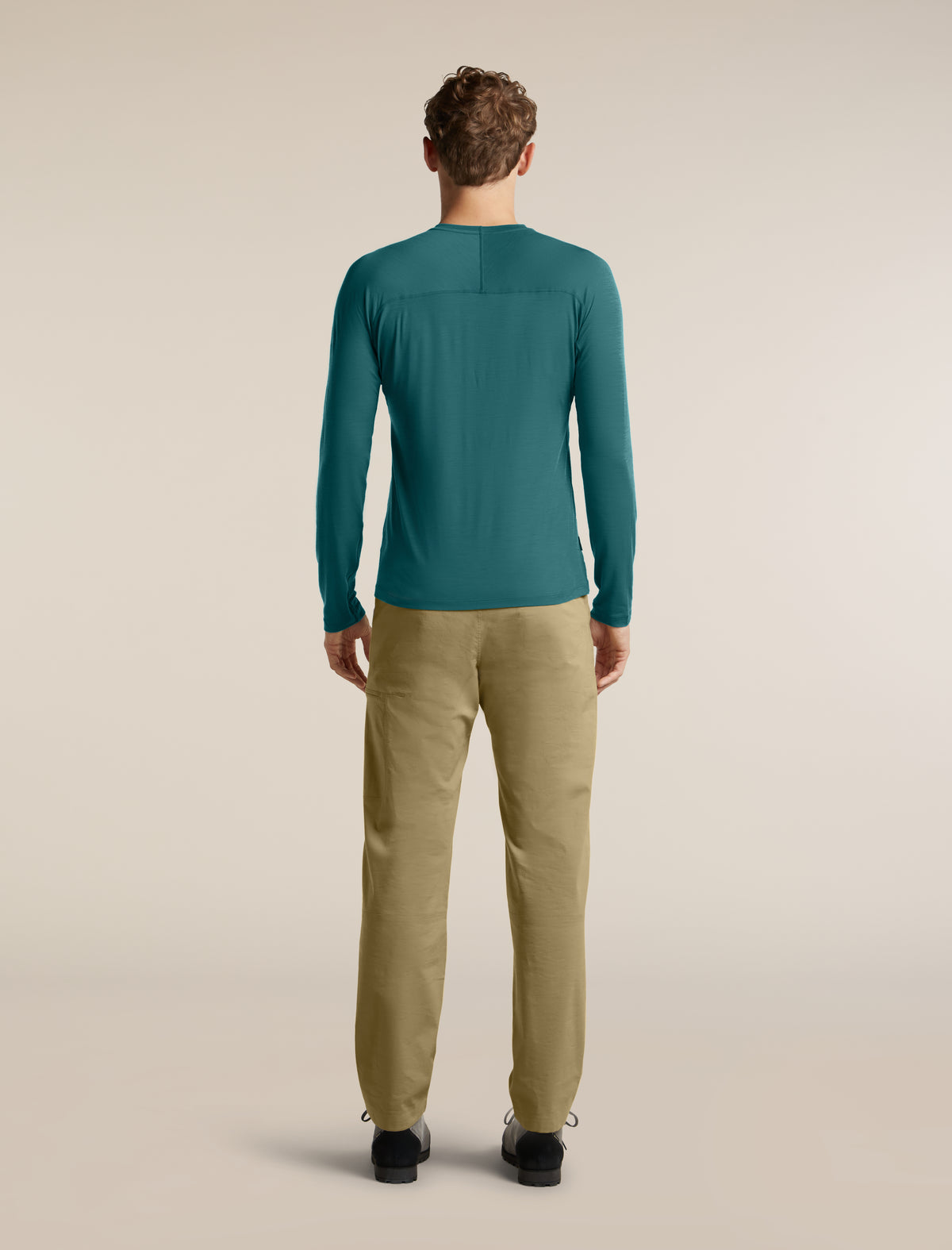 Men's 150 MerinoFine™  Ace Long Sleeve T Shirt UPF Tidal Teal - 7