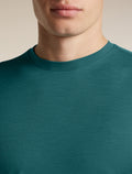 Men's 150 MerinoFine™  Ace Long Sleeve T Shirt UPF Tidal Teal - 8