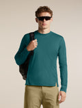 Men's 150 MerinoFine™  Ace Long Sleeve T Shirt UPF Tidal Teal - 5