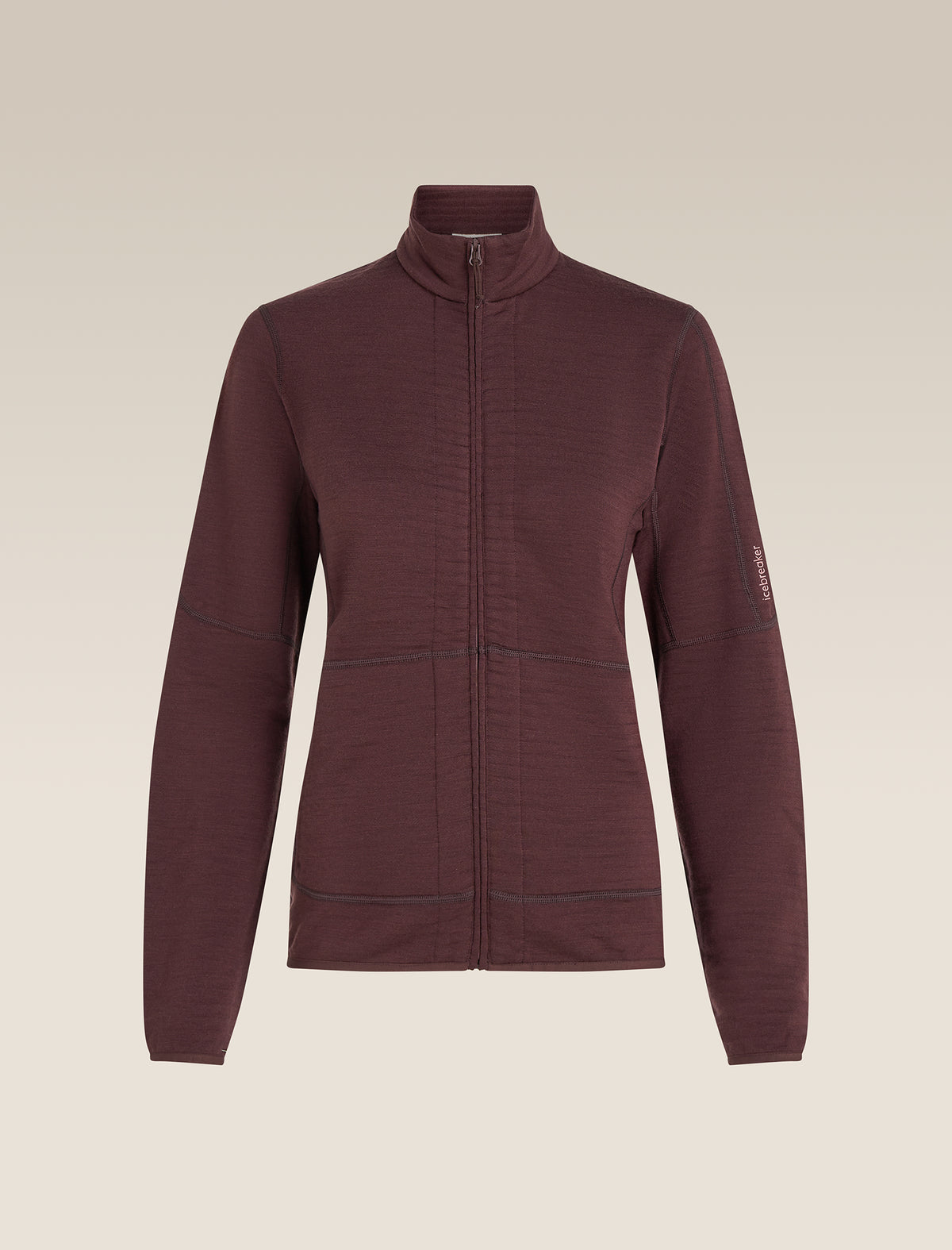 Women’s Merino 400 RealFleece™ Descender Long Sleeve Zip Jacket Java - 10