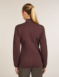 Women’s Merino 400 RealFleece™ Descender Long Sleeve Zip Jacket Java - 2