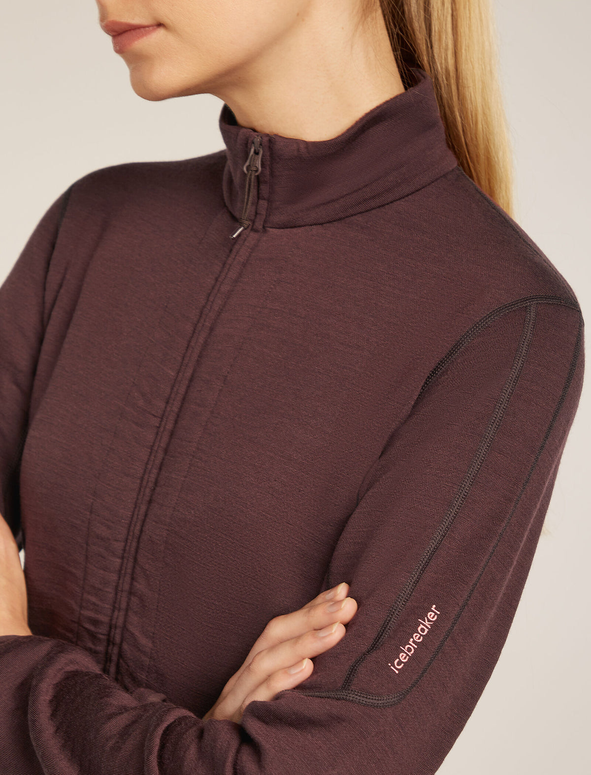 Women’s Merino 400 RealFleece™ Descender Long Sleeve Zip Jacket Java - 5