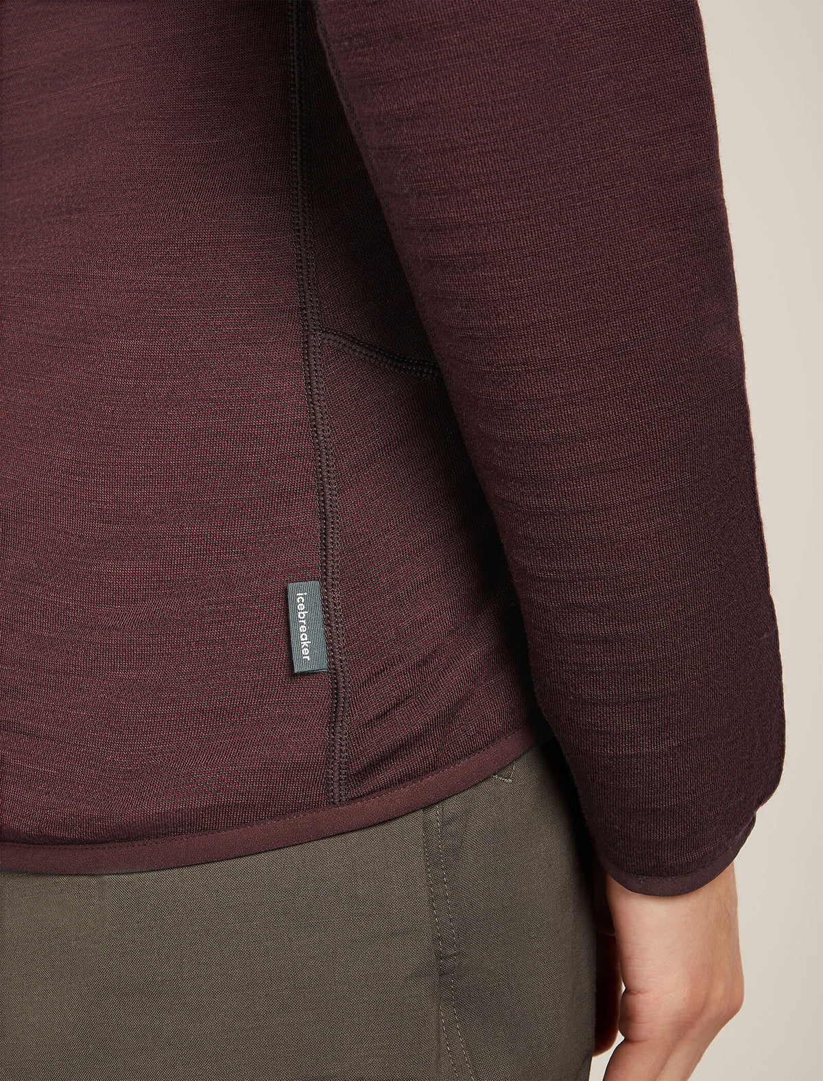 Women’s Merino 400 RealFleece™ Descender Long Sleeve Zip Jacket Java - 6