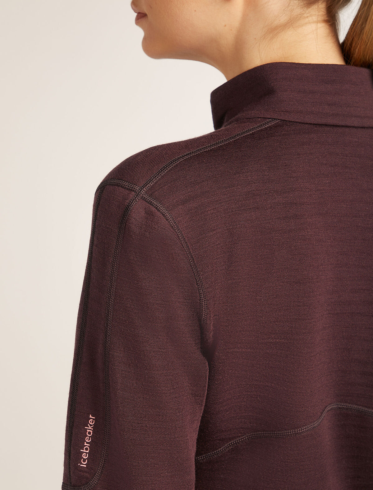 Women’s Merino 400 RealFleece™ Descender Long Sleeve Zip Jacket Java - 9