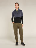 Women’s Merino 400 RealFleece™ Descender Long Sleeve Zip Jacket Graphite/Black - 3
