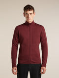 Men's Merino 400 RealFleece™  Descender Long Sleeve Zip Port - 1