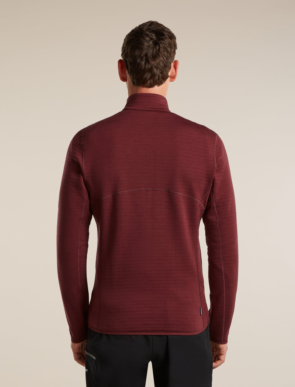 Men's Merino 400 RealFleece™  Descender Long Sleeve Zip Port - 2