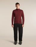 Men's Merino 400 RealFleece™  Descender Long Sleeve Zip Port - 3