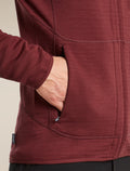 Men's Merino 400 RealFleece™  Descender Long Sleeve Zip Port - 7