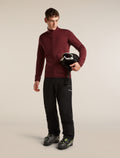 Men's Merino 400 RealFleece™  Descender Long Sleeve Zip Port - 4