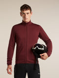 Men's Merino 400 RealFleece™  Descender Long Sleeve Zip Port - 5