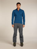 Men’s Merino 400 RealFleece™ Descender Long Sleeve Zip Jacket Atlantis - 3
