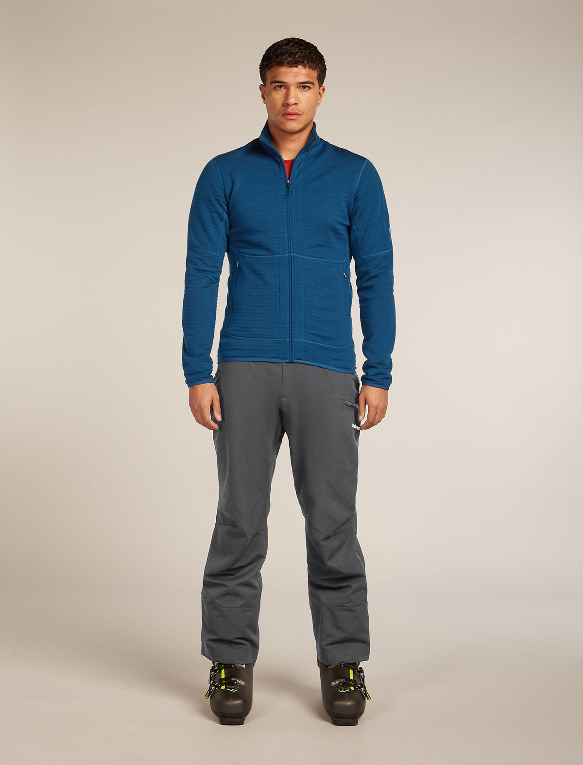 Men’s Merino 400 RealFleece™ Descender Long Sleeve Zip Jacket Atlantis - 3