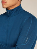 Men’s Merino 400 RealFleece™ Descender Long Sleeve Zip Jacket Atlantis - 5