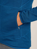 Men’s Merino 400 RealFleece™ Descender Long Sleeve Zip Jacket Atlantis - 7