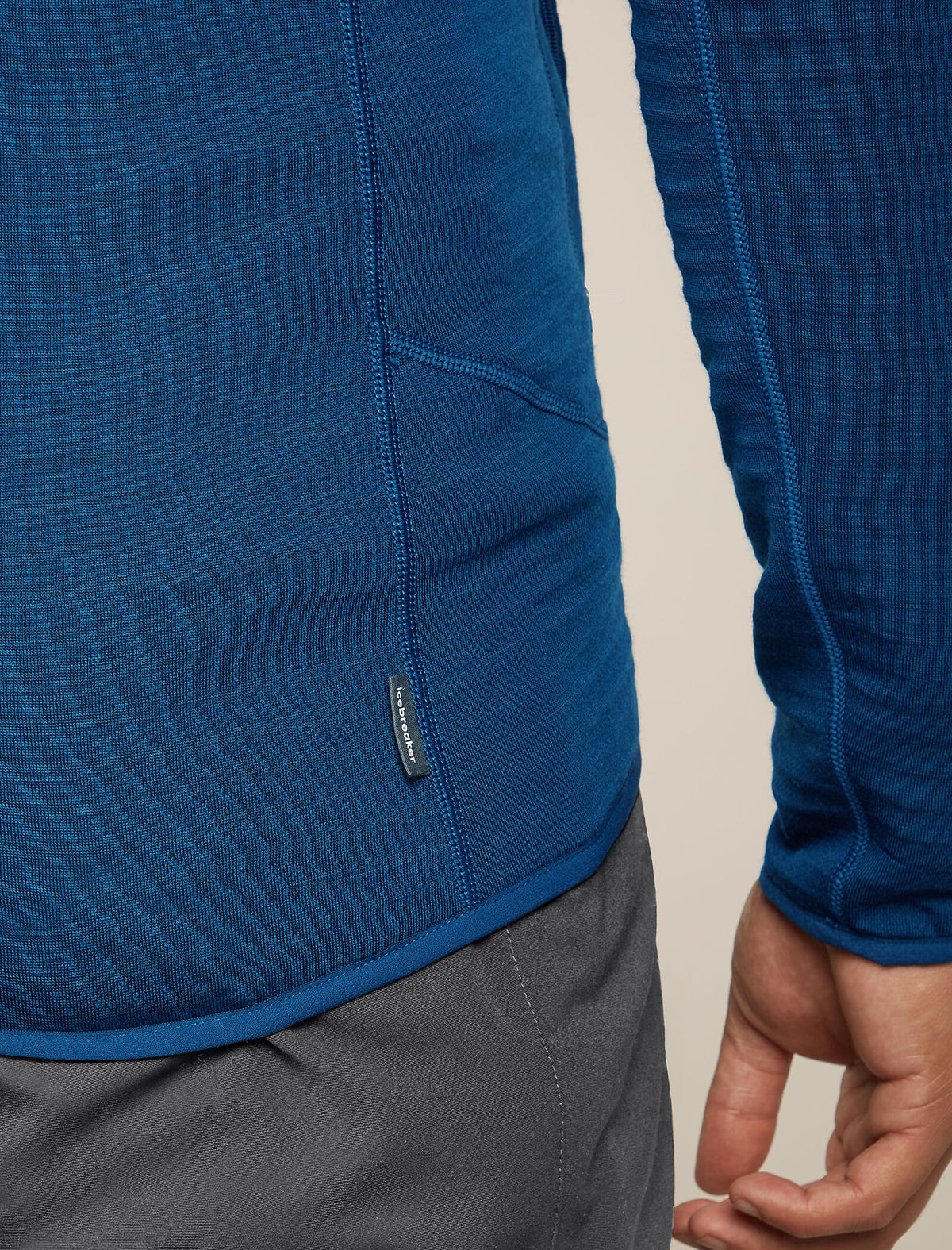 Men’s Merino 400 RealFleece™ Descender Long Sleeve Zip Jacket Atlantis - 8